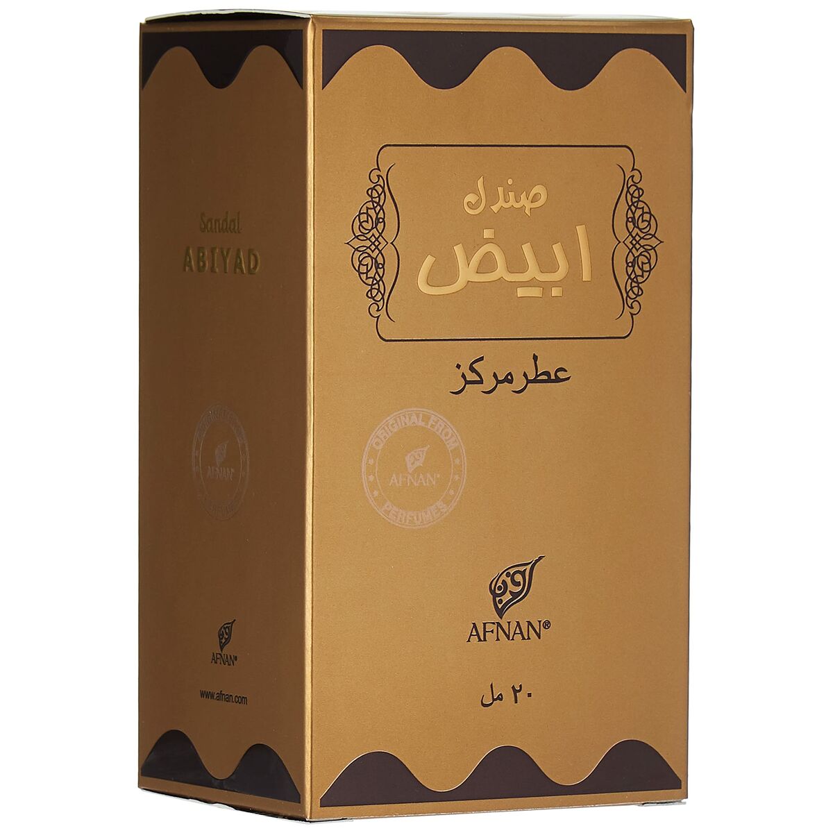 Geurolie Afnan Abiyad Sandal 20 ml